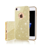 Nak�adka Glitter 3w1 z�ota do Apple iPhone 14 Pro Max