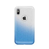 Nakadka Gradient Glitter 3in1 niebieska do Xiaomi Redmi Go