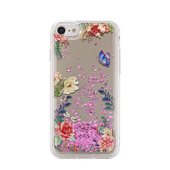 Nak�adka Liquid Mirror TPU Flower1 do Apple iPhone XS
