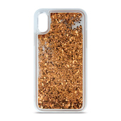 etui brokatowe Nak�adka Liquid Sparkle TPU z�ota do Apple iPhone 14 Max