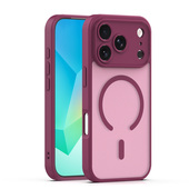 Nak�adka Mag Matt bordowa do Apple iPhone 17 Pro