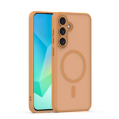 Nak�adka Mag Matt br�zowa do Samsung Galaxy S26 Plus