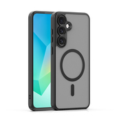 Nak�adka Mag Matt czarny do Samsung Galaxy S25 FE