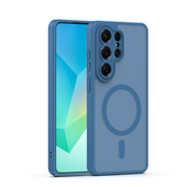 Nak�adka Mag Matt niebieska do Samsung Galaxy S26 Ultra