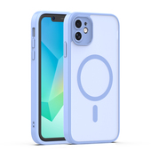 Nak�adka Mag Matt niebieska do Apple iPhone 11