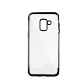 Pokrowiec Nakadka Plating Soft TPU czarna do Samsung Galaxy A6 (2016)