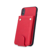 Pokrowiec Nakadka Pocket case czerwona do Samsung Galaxy A6 Plus (2018)