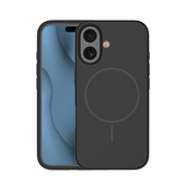 Nak�adka Silicone Thin Mag czarny do Apple iPhone 17