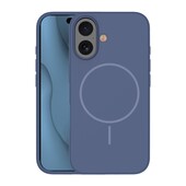 etui magsafe Nak�adka Silicone Thin Mag niebieska do Apple iPhone 16
