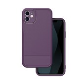 etui pozosta�e Nak�adka Simple Carbon fioletowa do Apple iPhone 11