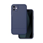 Nak�adka Simple Carbon niebieska do Apple iPhone 11