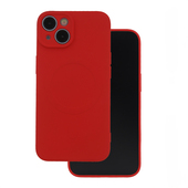 Nakadka Simple Color Mag czerwony do Apple iPhone 14 Max