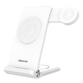 NILLKIN WIRELESS CHARGING PowerTrio 3w1 MFI, ko�c�wka do Apple, MagSafe do SAMSUNG ZV50