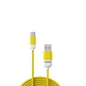 PANTONE kabel USB - USB-C 1,5m 2,4A PT-TC001-5 Yellow 102C do SAMSUNG ZV50