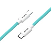 PANTONE kabel USB-C - USB-C 1,5m 60W PT-CTC002-5 Teal 3242C do SAMSUNG ZV50