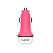 PANTONE �adowarka samochodowa 38W PD QC 1x USB 1x USB-C PT-PDDC05 Pink 184C do SAMSUNG ZV50