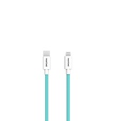 PANTONE MFi kabel Lightning - USB-C 1,5m PT-CTL002-5 Teal 3242C do SAMSUNG ZV50