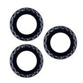 Pojedyncze szk�o na aparat black rhombus (2szt) do Apple iPhone 16