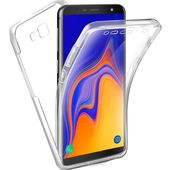Pokrowiec 360 Full Cover prze�roczysty do Samsung Galaxy J4 Plus (2018)