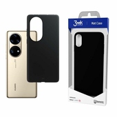 Pokrowiec 3MK Matt Case czarny do Huawei P50 Pro 5G