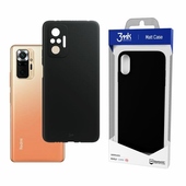 Pokrowiec 3MK Matt Case czarny do Xiaomi Redmi Note 10 Pro