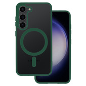 Pokrowiec Acrylic Color Magsafe Case zielony do Samsung Galaxy S22