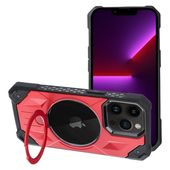 Pokrowiec Armor Mag Cover MagSafe czerwony do Apple iPhone 13 Pro