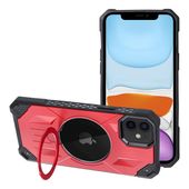 Pokrowiec Armor Mag Cover MagSafe czerwony do Apple iPhone 11