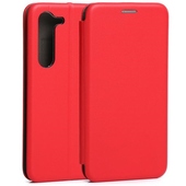 Pokrowiec Beline Magnetic Book czerwony do Samsung Galaxy S23