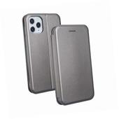 Etui zamykane z klapk� i magnesem Beline Book szary do Apple iPhone 12 Mini