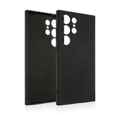 etui matowe Pokrowiec Beline Silicone czarny do Samsung Galaxy S24 Ultra