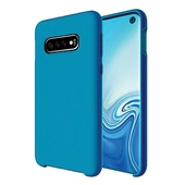 Pokrowiec Beline Silicone niebieski do Samsung Galaxy S10