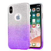 Pokrowiec Bling Ombre Case fioletowy do Apple iPhone 8