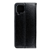 Pokrowiec brokatowy Shining Book czarny do Samsung Galaxy A12