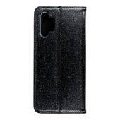 Pokrowiec brokatowy Shining Book czarny do Samsung A32 4G