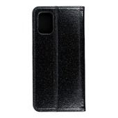Pokrowiec brokatowy Shining Book czarny do Samsung Galaxy A71