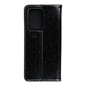 Pokrowiec brokatowy Shining Book czarny do Samsung galaxy S20 Ultra