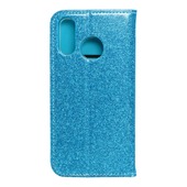 Pokrowiec brokatowy Shining Book niebieski do Samsung Galaxy A40