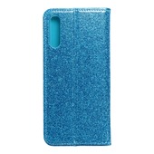 Pokrowiec Pokrowiec brokatowy Shining Book niebieski do Samsung Galaxy A50