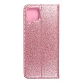 Pokrowiec brokatowy Shining Book r�owy do Samsung Galaxy A12