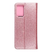 Pokrowiec brokatowy Shining Book r�owy do Samsung A72 4G