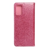 Pokrowiec brokatowy Shining Book r�owy do Samsung Galaxy S20 Plus