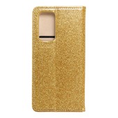 Pokrowiec brokatowy Shining Book złoty do Huawei P40 Pokrowiec brokatowy Shining Book złoty do Huawei P40