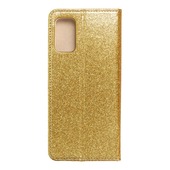 Pokrowiec brokatowy Shining Book z�oty do Samsung A32 5G