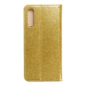 Pokrowiec brokatowy Shining Book z�oty do Samsung Galaxy A70