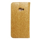 Pokrowiec brokatowy Shining Book z�oty do Samsung Galaxy Xcover 4