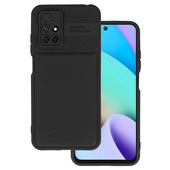 etui mocne Pokrowiec Camera Protected Case czarny do Xiaomi Redmi 10