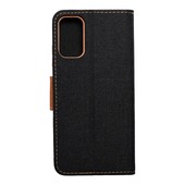 Pokrowiec Canvas Book czarny do Poco M3 Pro