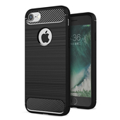 Pokrowiec Carbon Case czarny do Apple iPhone 6 Plus