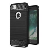 Pokrowiec Carbon Case czarny do Apple iPhone 7